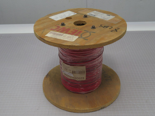 Lot of 1000 FT Southwire   TXL20-1  TXL Primary Wire 20 AWG XLPE Red  For Sale