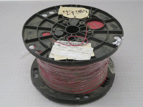 Lot of 5000 FT Southwire  F200232618 TXL20-1 TXL Primary Wire 20 AWG XLPE Red  For Sale