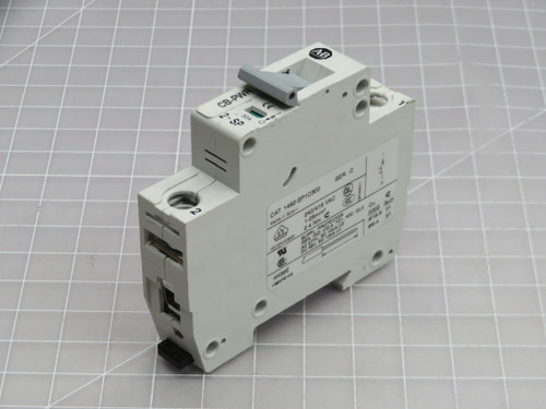 LOT OF 2 ALLEN BRADLEY 1492-SP1C300 MINIATURE CIRCUIT BREAKER T208151
