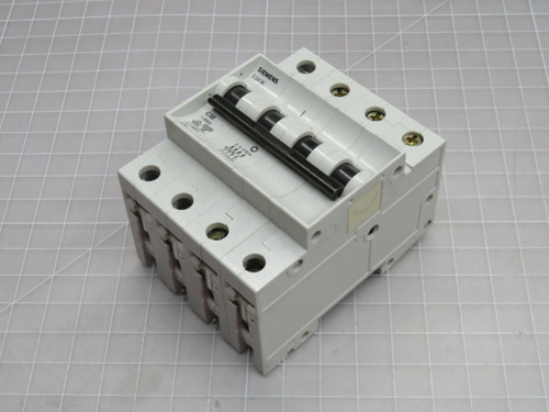 Siemens  5 SX26 IEC898, EN60898 4-Port Circuit Breaker  For Sale