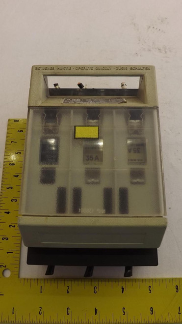 ABB ASEA BROWN BOVERI SLP 00 FUSE SWITCH DISCONNECTOR 3 POLE 160 AMP T27485