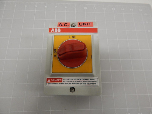 ABB NF16E-3PYJA01 DISCONNECT SWITCH T60394