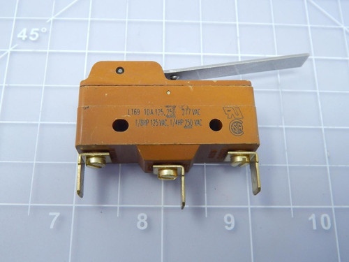 HONEYWELL BZ-RW8435149-D6 BASIC / SNAP ACTION SWITCH BASIC SW SPDT 10 A 250VAC STR LVR ACTR T106147