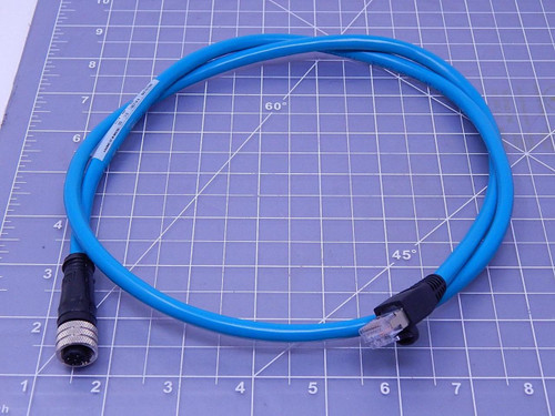 Woodhead 1201080010 Ethernet M12 Female/Male Cable T108385 For Sale Woodhead 1201080010 Ethernet M12 Female/Male Cable T108385 For Sale