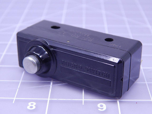 Micro Switch BZ-RD-A2 BZ Series Premium Large Basic Switch, Single Pole Double Throw Circuitry, 15 A at 250 Vac, Low Overtravel Plunger Actuator, Screw Termination, Silver Contacts, T124055 For Sale