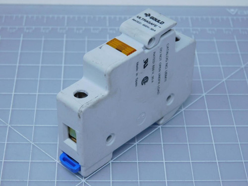 Lot of 10 Gould Shawmut USM1I Ultrasafe Fuse Holders 600 V 30 A T126796 For Sale