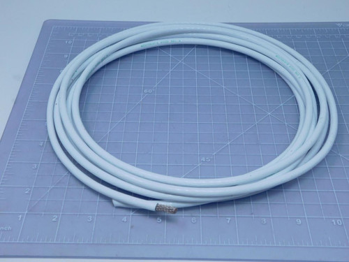 Lot of 15ft  M22759/41-6    White Hook-Up Wire 6 AWG For Sale