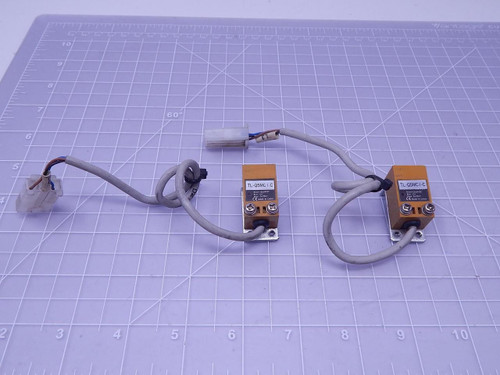 Lot of 2 Omron TL-Q5MC I-C Proximity Sensor T125199 For Sale