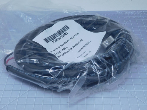 Molex 1300090533 30009315002   2 Pole Cable 12 Ft 16/2 PVC SS Alcryn For Sale Molex 1300090533 30009315002   2 Pole Cable 12 Ft 16/2 PVC SS Alcryn For Sale