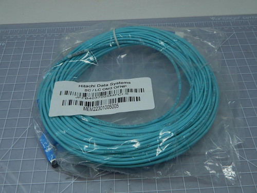 Hitachi SC/LC OM3 OFNP JFFB4037025MFCI-S Fiber Optic Patch Cable For Sale Hitachi SC/LC OM3 OFNP JFFB4037025MFCI-S Fiber Optic Patch Cable For Sale