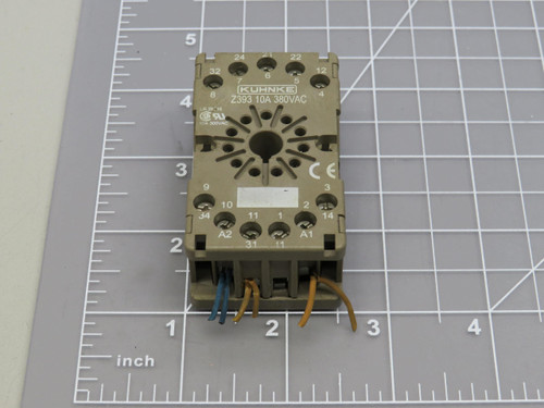 Kuhnke Z393  Relay Socket For Sale