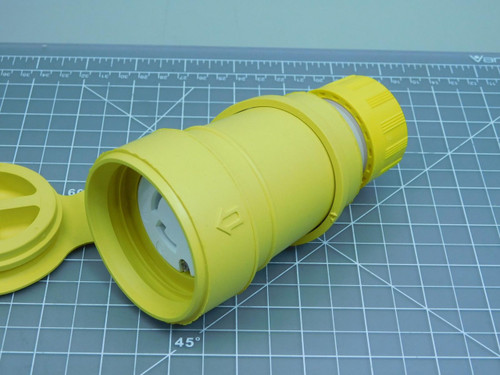 Molex 1301470102  Connector-Watertite Nema L14-30 30A 125/250V Neotex Rubber - Yellow For Sale