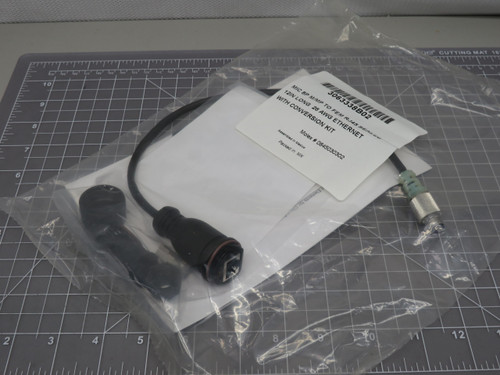 Molex 3063338B02 0845030302 MIC 8P M/MP To Fem RJ45 Sealed 12IN Long 26AWG Ethernet with Conversion Kit For Sale