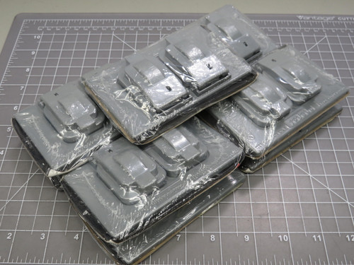 Lot of 9 Redodot WR100-C  Duplex Cover Horizontal Silver Device Mount For Sale