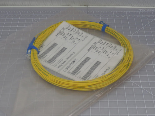 Lot of 8 Commscope FPCA-7KYP24.5M  CTO-Fiber Optic Patch Cord Singlemode Yellow For Sale
