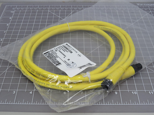 Woodhead 1200661236 884030C02M020 Double-Ended Cordset 4 Poles, Female  to Male Cable For Sale