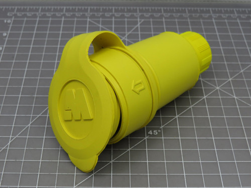 Woodhead 1301470044 27W47 Connector - Watertite Nema L5-20 20A 125V Neotex Rubber - Yellow For Sale Woodhead 1301470044 27W47 Connector - Watertite Nema L5-20 20A 125V Neotex Rubber - Yellow For Sale