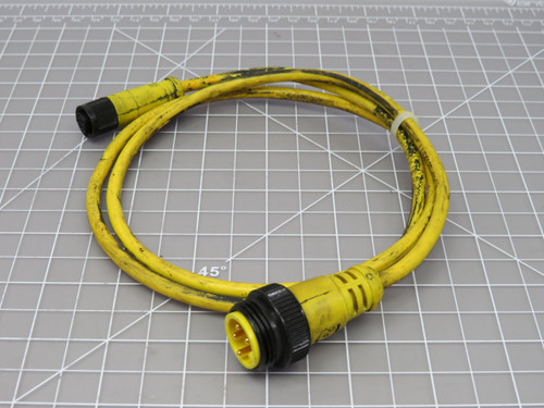 Woodhead 81800-M010  M12 5p Rev-key Fem To Mc 4p Male Cable For Sale