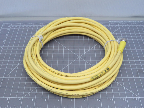 Woodhead 1200651205 803000B02M100 Single Keyway Single-Ended Cordset 3 Position Female Straight 18 AWG PUR For Sale Woodhead 1200651205 803000B02M100 Single Keyway Single-Ended Cordset 3 Position Female Straight 18 AWG PUR For Sale