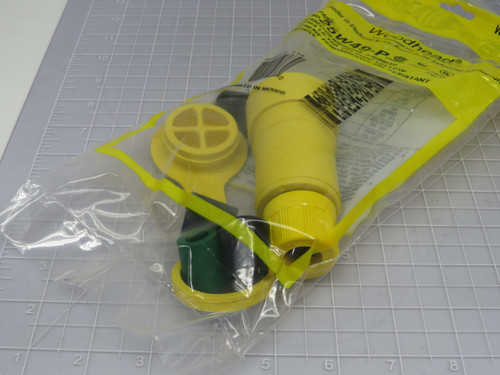 Lot of 10 Daniel Woodhead 25W49-P 1301460222 Watertite Extreme Connector with Locking Blade, For Sale