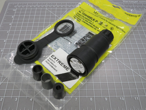Woodhead 15W48BLK-P  2P 3W 20A Connector For Sale