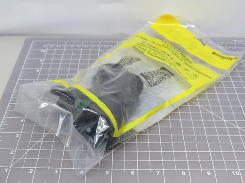Woodhead 15W47BLK-P 78172559739  Watertite Single Receptacle Straight Blade Connector For Sale
