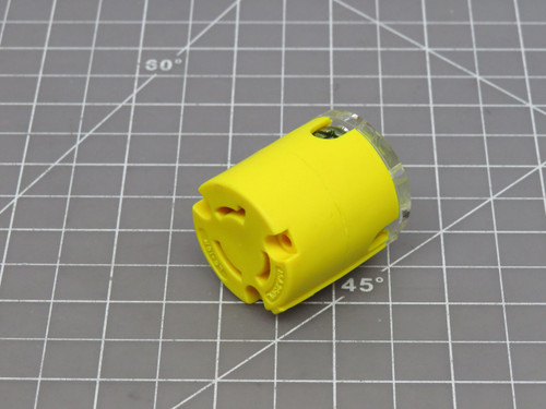 Lot of 12 Molex 1301861738 40-2549 5 Amp 250 Volt 2 Pole 3 Wire Locking Female Connector NEMA L6-15R For Sale