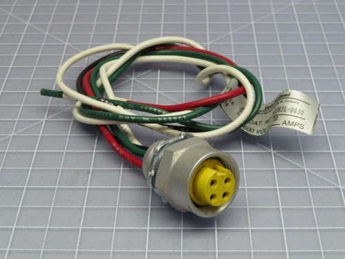 Daniel Woodhead 61282L-0030  Female Connector 600V 10AMPS    For Sale