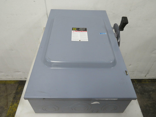 Square D D324N  3 Pole  200A  50-60 Hz  240 V  Fusible Safety Switch  For Sale