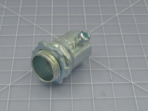 Lot of 64 Crouse-Hinds 450S C-H 1/2  in  Set Screw Type Box connector for terminal (EMT) Conduit  For Sale