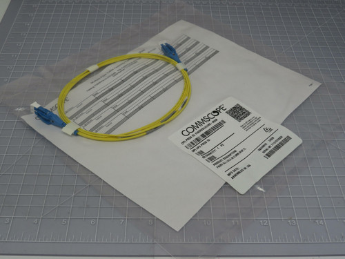 Commscope FISERVGLULU62-002M  FISERV ULL LU/LU A2 2.0MM OFNP YL  For Sale