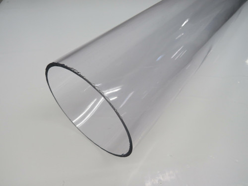 Lot of 4 Woodhead 13001910110  4 In x 32 In Clear Acrylic Plastic Plexiglass Pipe Tube For Sale