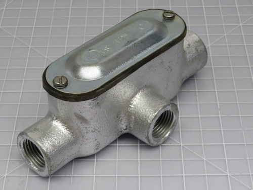 Crouse-Hinds    Conduit Outlet Body 1/2 in 16 T50M Form 5  For Sale