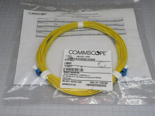 Commscope UDGLCLC42-JXF040  PC ULL PLNM SM LC-LC CUPLX 2-F  For Sale