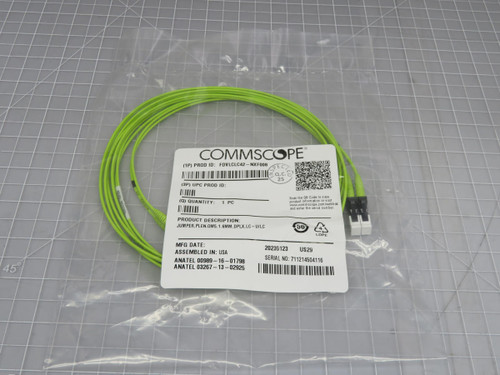 Commscope  FDVLCLC42-NXF008  Jumper Plen OM5 1.6mm DPLX LC-U/LC  For Sale Commscope  FDVLCLC42-NXF008  Jumper Plen OM5 1.6mm DPLX LC-U/LC  For Sale