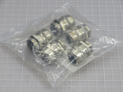 Lot of 5 Phoenix Contact  G-INS-M25-M68N-NNES-S  Cable Gland  For Sale