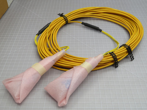 Lot of 2 Commscope  FPM-07/7-AN020M  Fiber Optic Patch Cord, Multi-fiber, Singlemode  For Sale