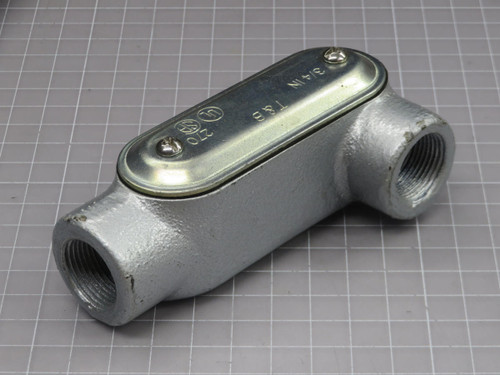 EATON LL27 CONDULET FORM 7 CONDUIT OUTLET BODY T207980 EATON LL27 CONDULET FORM 7 CONDUIT OUTLET BODY T207980
