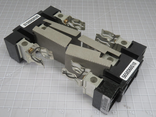 LOT OF 2 EATON 5658D60G10 FUSE BASE ASSMEBLY T200176