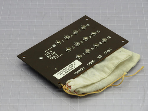 MAXON  27134  WIRING BOARD  For Sale MAXON  27134  WIRING BOARD  For Sale