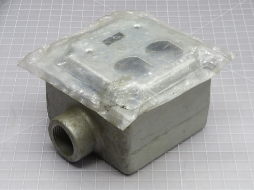 HUBBELL 906C RACO EXPOSED WORK COVER T208700