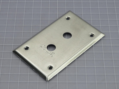 LOT OF 12 RED DOT CCB-FS BLANK COVER SILVER WALL PLATE T218728