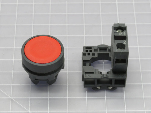 SCHNEIDER ELECTRIC XB5 AA42 MODULAR RED PUSH BUTTON T218702