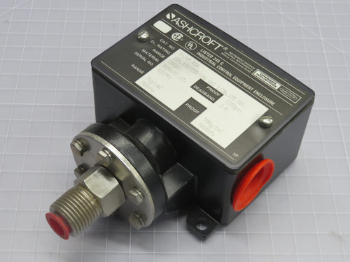 ASHCROFT  B424B  PRESSURE SWITCH  For Sale
