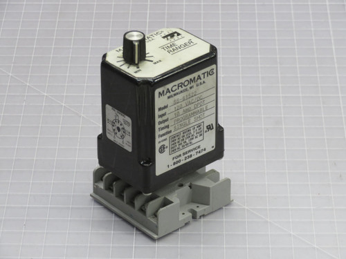 MACROMATIC  SS-61522  RELAY TIME DELAY  For Sale