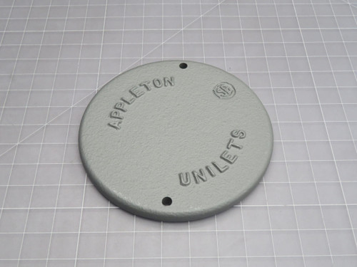 APPLETON  SEHK-BC  ROUND BLANK COVER
  For Sale