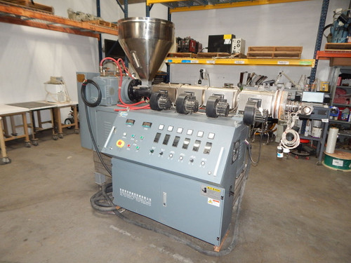 ZHANGJIAGANG KIWEX MACHINERY SJ65/25 EXTRUDER 65MM SCREW DIAMETER, 25:1 L/D RATIO, 25HP M6876