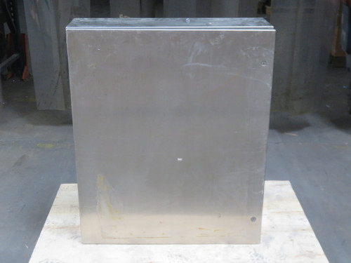 HOFFMAN C-SD36308SS CONCEPT WALLMOUNT 1/4-TURN LATCH TYPE 4X 36X30X8 STAINLESS 304. T263465