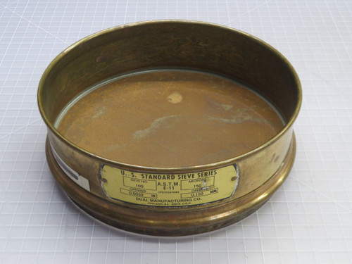 Lot of 8 U.S. STANDARD  SIEVE NO. 100    For Sale