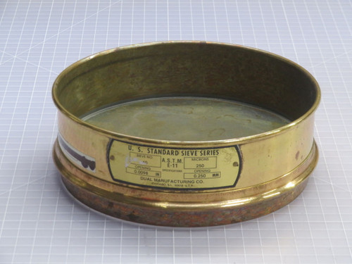 Lot of 2 U.S. STANDARD  SIEVE NO. 60    For Sale